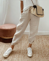 Damen Leichte Weite Hose