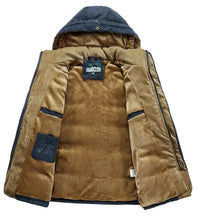 Herren Winterjacke mit Kapuze