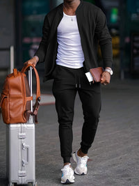 Herren Trainingsanzug mit Jacke und Jogginghose