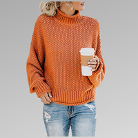Damen Kurzer Oversized Pullover