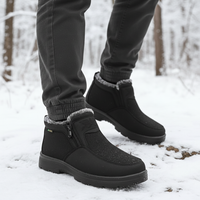 Herren Wasserdichte Winterschuhe mit Teddyfutter