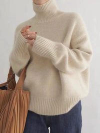 Damen Rollkragenpullover mit Langarm