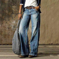 Damen Weite Vintage Jeans