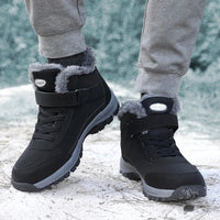 Herren Wasserabweisende Sneaker Boots mit Klettverschluss
