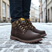 Herren Wasserdichte Boots mit Hakenschnürung