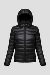 Damen Gesteppte Winterjacke mit Kapuze