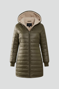 Damen Winterjacke mit Kapuze