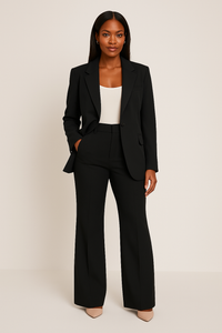Damen Taillierter Anzug mit Blazer und Hose