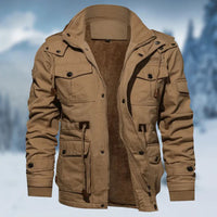 Herren Winterjacke mit Aufgesetzten Taschen
