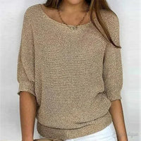 Damen Pullover mit Strukturmuster